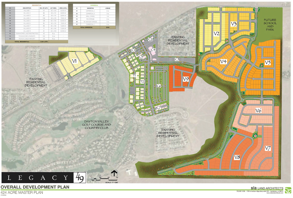 A map of the area where the project is being worked.